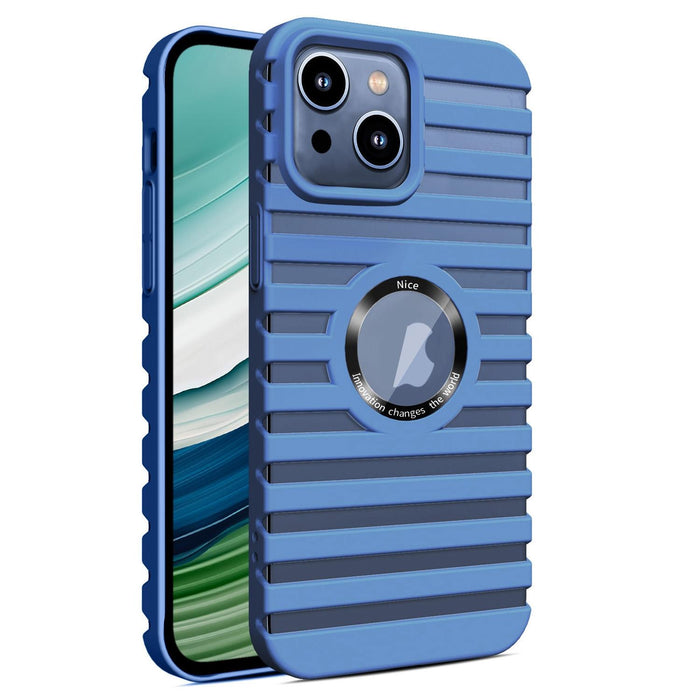 For Iphone 15 Hollow Heat Dissipation Magsafe Magnetic Pc Phone Case