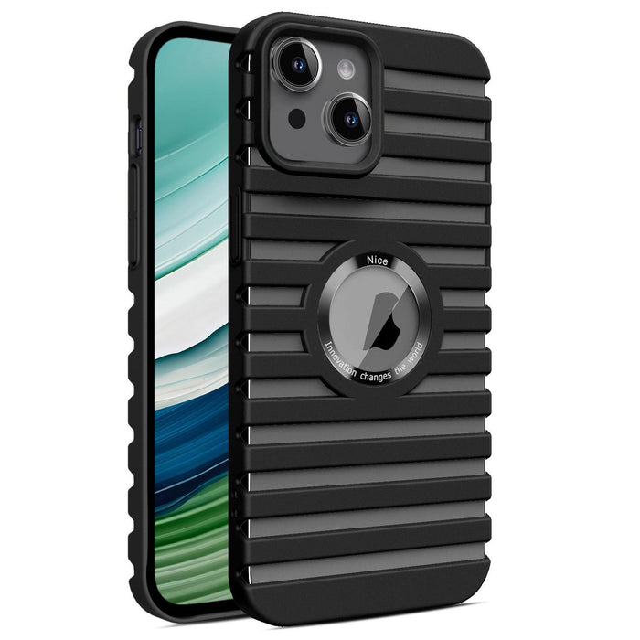 For Iphone 15 Hollow Heat Dissipation Magsafe Magnetic Pc Phone Case