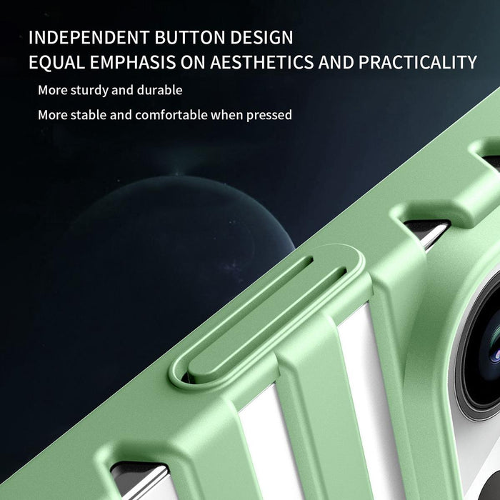 For Iphone 15 Hollow Heat Dissipation Magsafe Magnetic Pc Phone Case