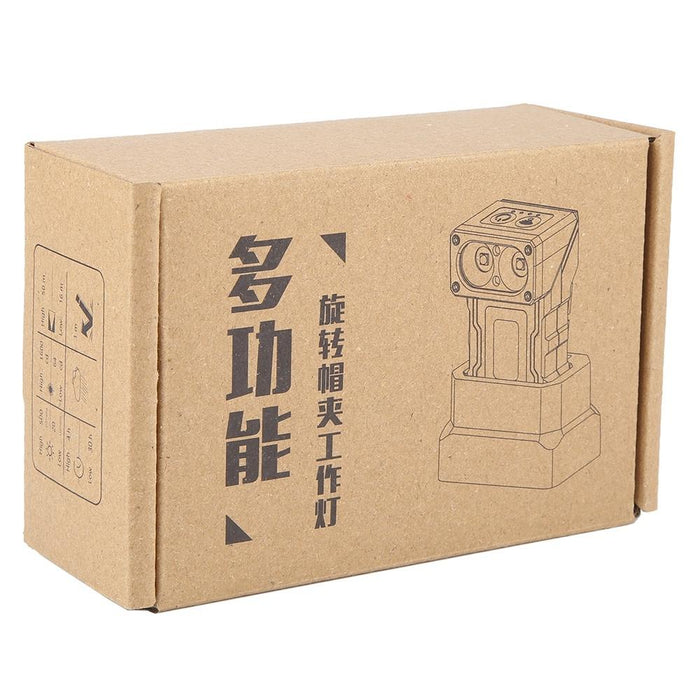 Rotating Clip Work Light Grey