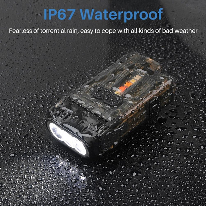 Versatile Black Work Light V15 Edc Flashlight