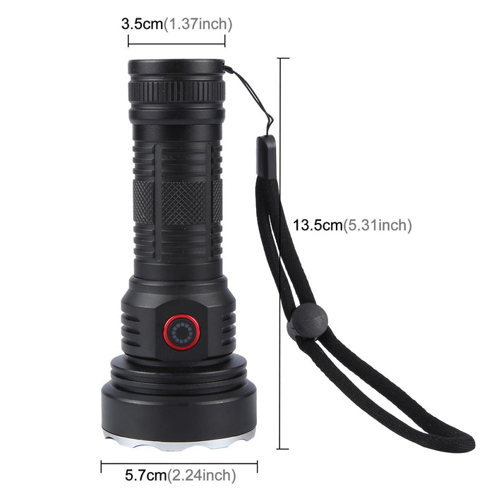 19 Led Rechargeable Flashlight 3200Lm