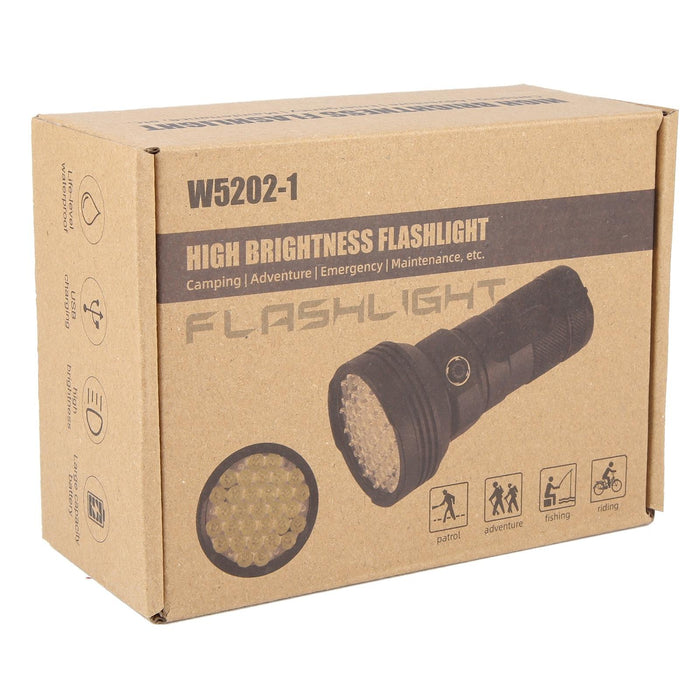 High Brightness Rechargeable Led Flashlight 5500Lm
