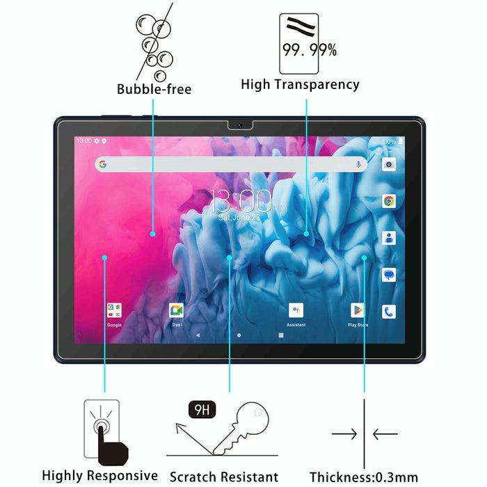 25Pcs 9H 0.3Mm Explosion-Proof Tempered Glass Film