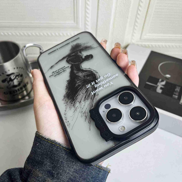 For Iphone 15 Colorful Wave Circle Creative Pattern Phone Case