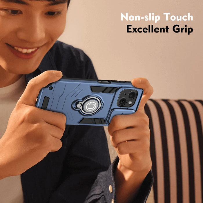 For Iphone 15 Camshield Ring Holder Phone Case