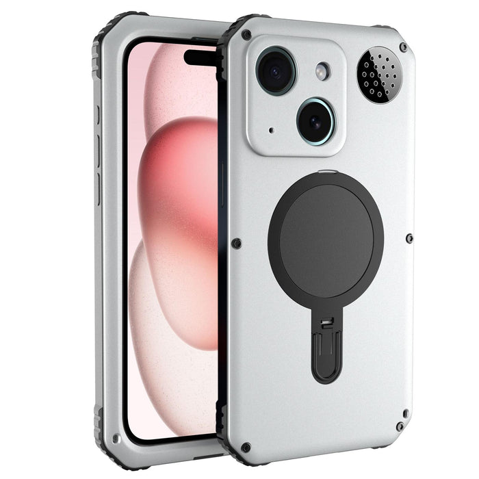 For Iphone 15 Aromatherapy Magsafe Holder Life Waterproof Rugged Phone Case