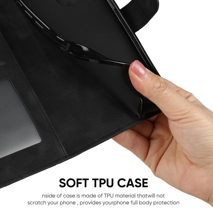 For Iphone 15 Skin Feel Geometric Lines Leather Phone Case