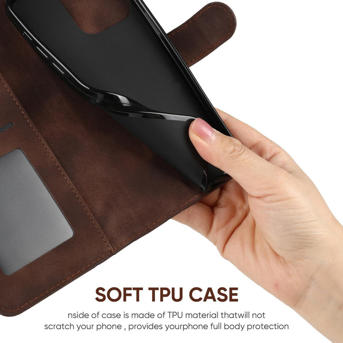 For Iphone 15 Skin Feel Geometric Lines Leather Phone Case