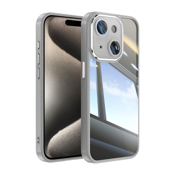 For Iphone 15 Acrylic Hybrid Tpu Armor Shockproof Phone Case