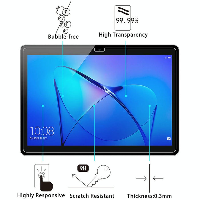 For Huawei Enjoy Tablet 2 / Tcl Tab 10 / Tab 10S / Tab 10S 5G 25 Pcs 9H Hd Explosion-Proof Tempered Glass Film