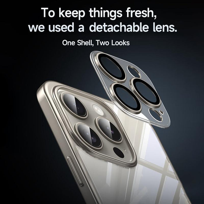 For Iphone 15 Electroplating Frosted Pc & Tpu Shockproof Phone Case