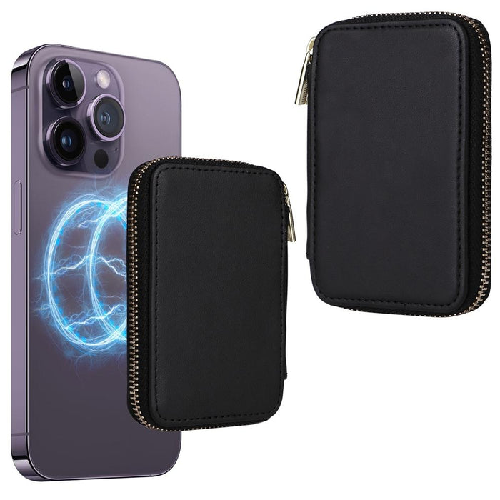 Magsafe Magnetic Zipper Card Bag For Mobile Phones