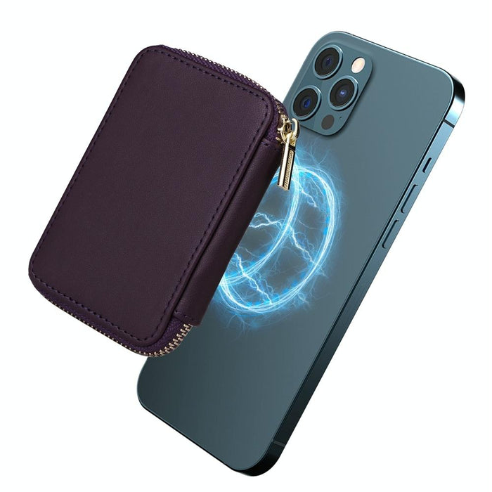 Magsafe Magnetic Zipper Card Bag For Mobile Phones