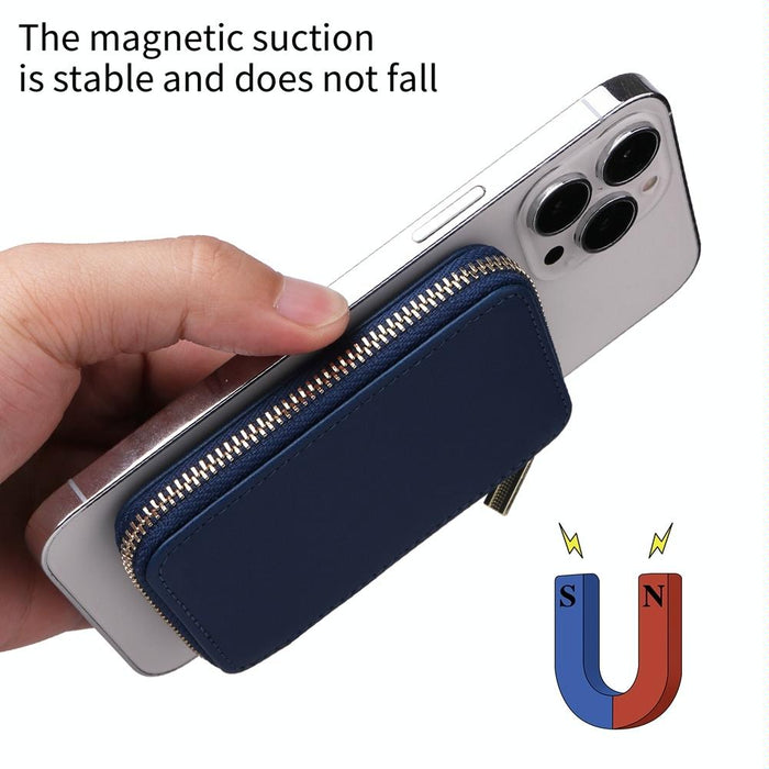 Magsafe Magnetic Zipper Card Bag For Mobile Phones