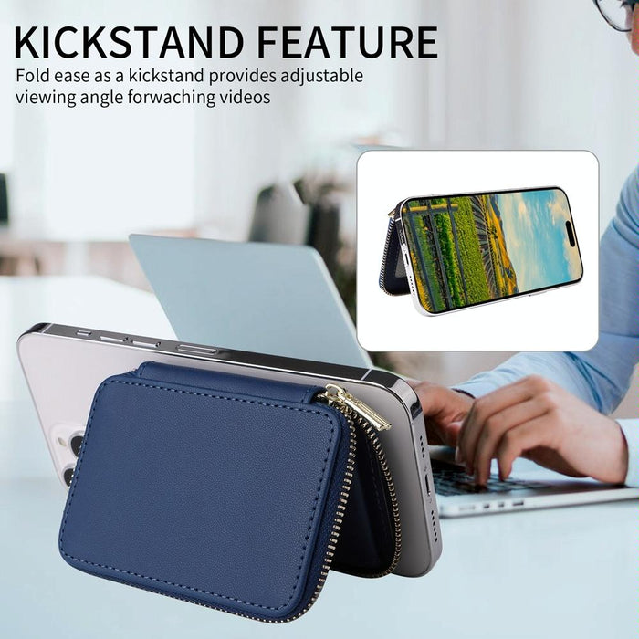 Magsafe Magnetic Zipper Card Bag For Mobile Phones