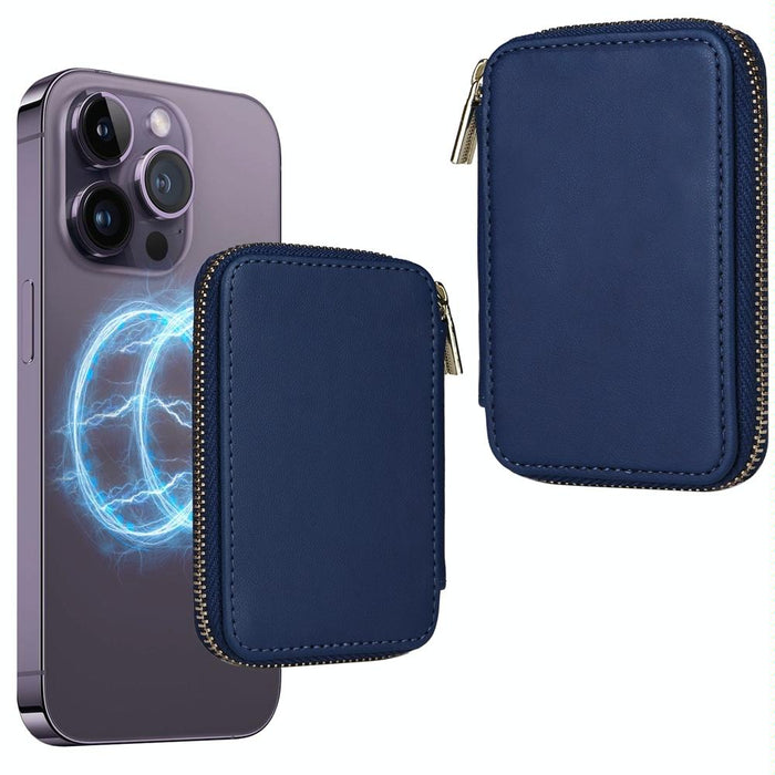 Magsafe Magnetic Zipper Card Bag For Mobile Phones