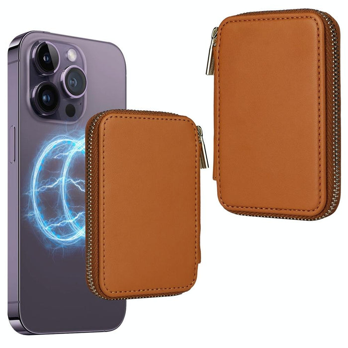Magsafe Magnetic Zipper Card Bag For Mobile Phones
