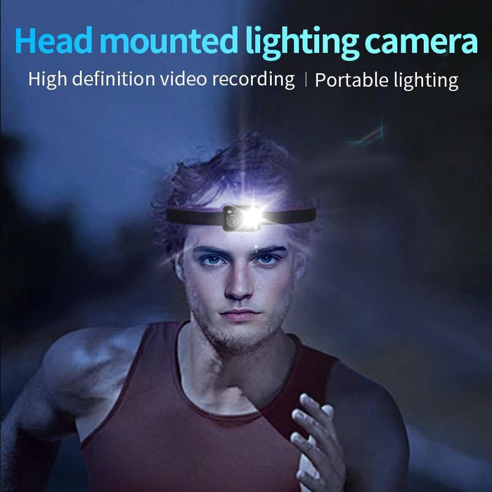 1080P Head-Mounted Motion Sensor Camera