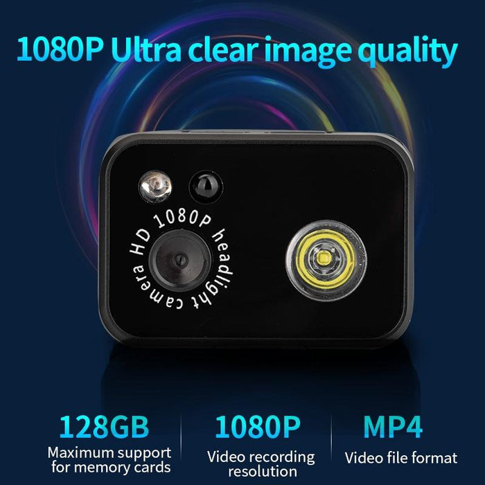 1080P Head-Mounted Motion Sensor Camera