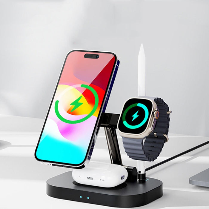 4 In 1 Foldable Wireless Charger Stand