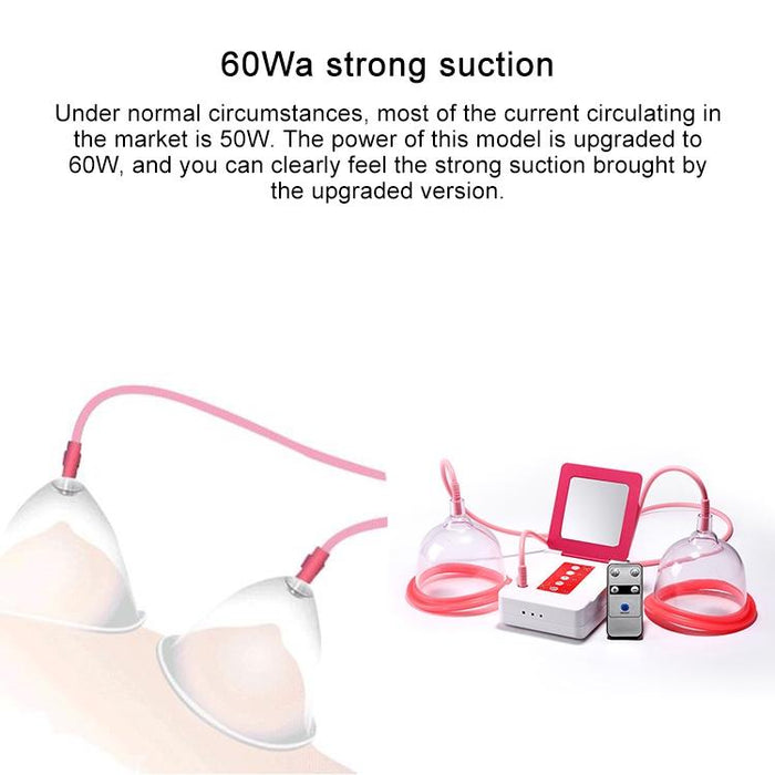 Portable Electric Chest Massager Usb Charging Remote Control