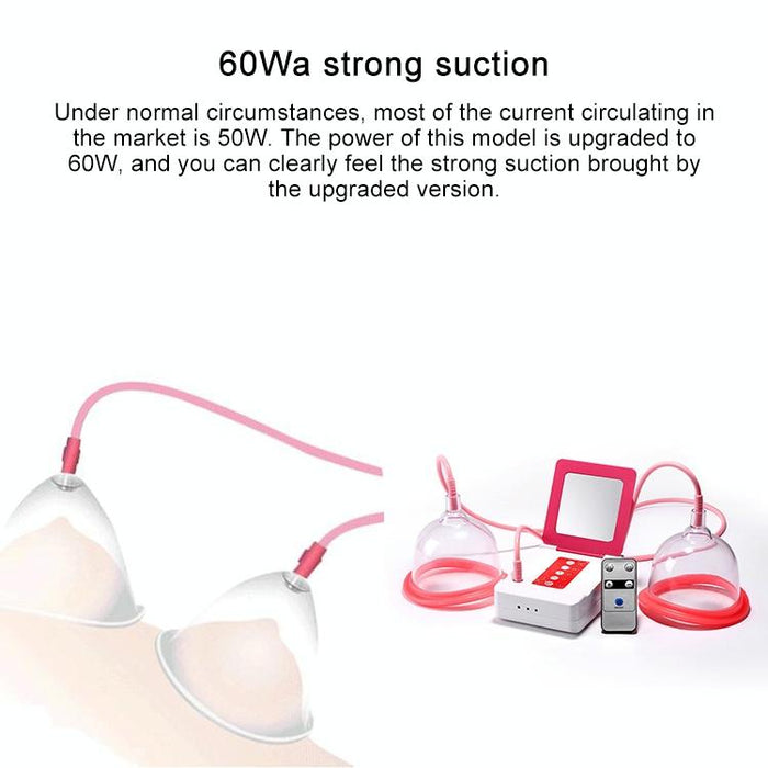 Portable Electric Chest Massager Usb Charging Remote Control