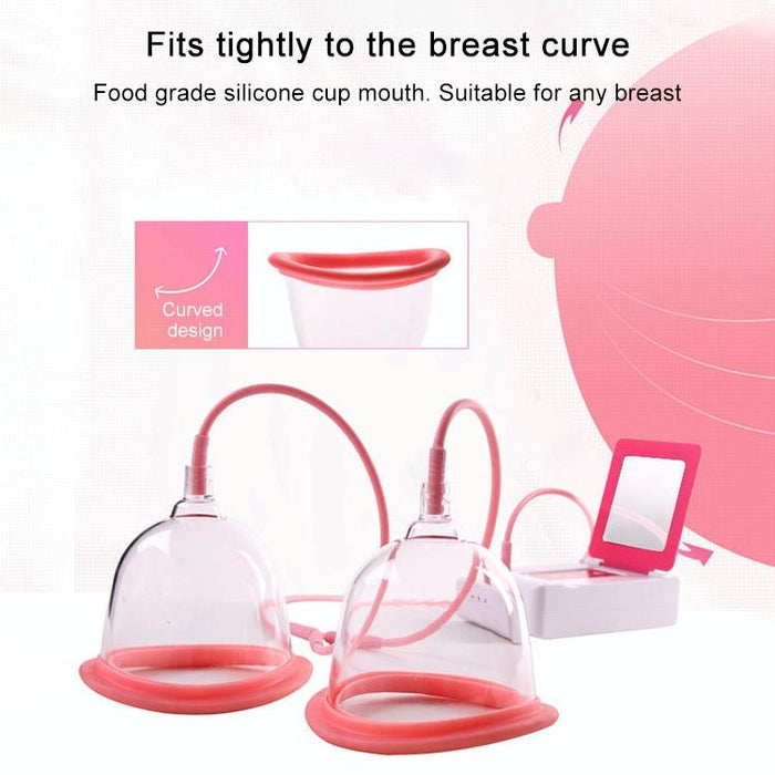 Portable Electric Chest Massager Usb Charging Remote Control