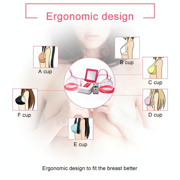 Portable Electric Chest Massager Usb Charging Remote Control