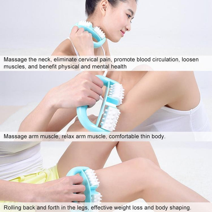 Portable Meridian Massager Compact Roller For Muscle Relief