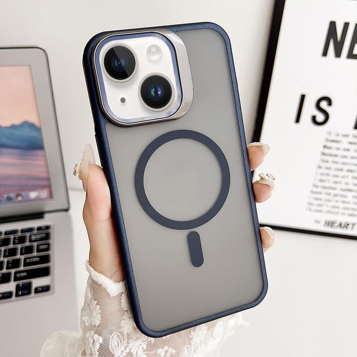 For Iphone 15 J3 Magsafe Frame Bracket Shockproof Phone Case