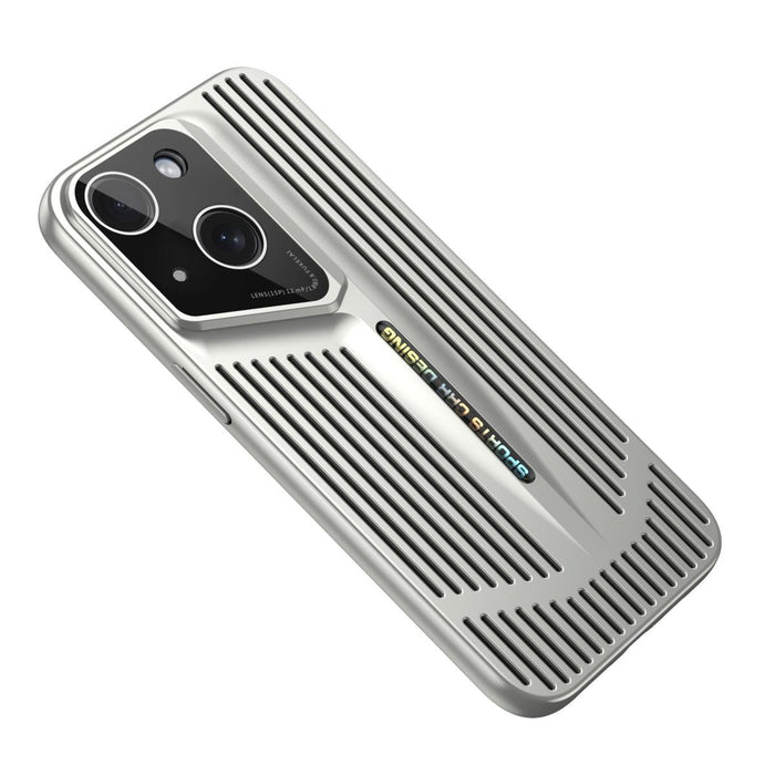 For Iphone 15 Blade Cooling Pc Full Coverage Phone Case