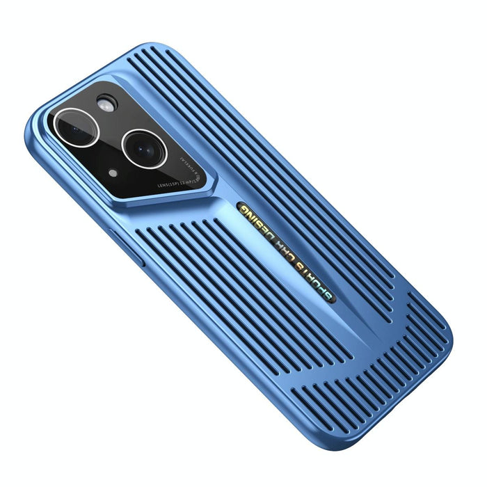 For Iphone 15 Blade Cooling Pc Full Coverage Phone Case