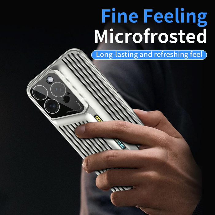 For Iphone 15 Blade Cooling Pc Full Coverage Phone Case