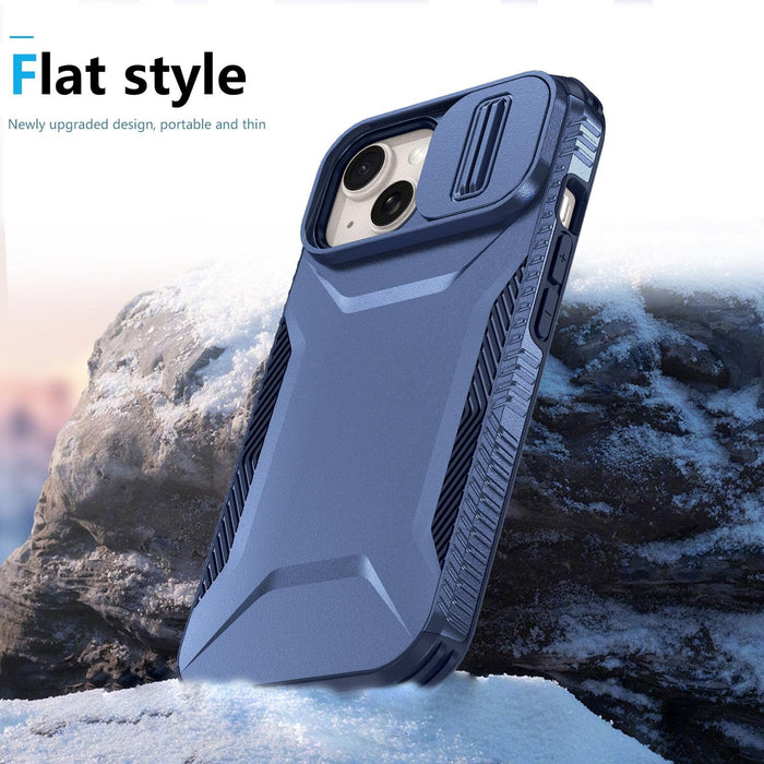 For Iphone 15 Sliding Camshield Phone Case