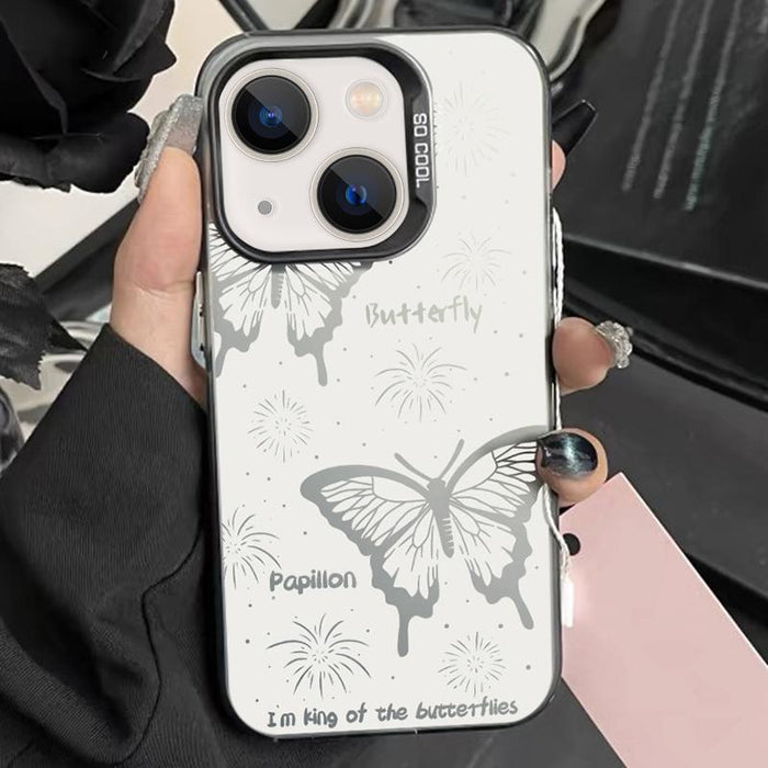 Hybrid Tpu Phone Case Silver Paint
