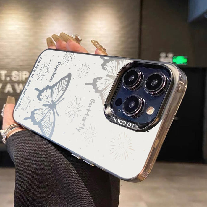 Hybrid Tpu Phone Case Silver Paint