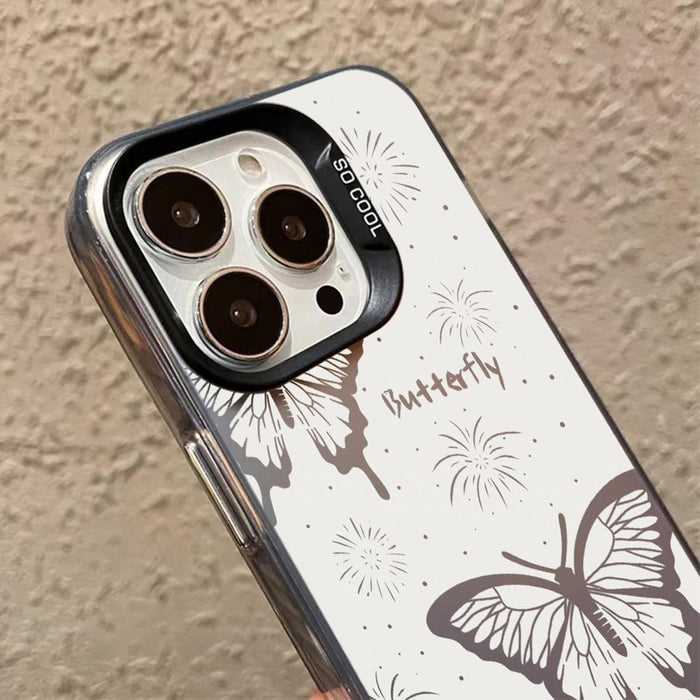 Hybrid Tpu Phone Case Silver Paint