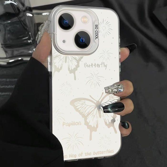 Hybrid Tpu Phone Case Silver Paint
