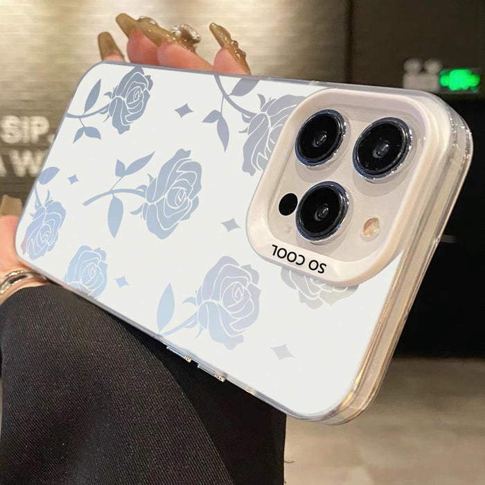 Hybrid Tpu Phone Case Silver Paint