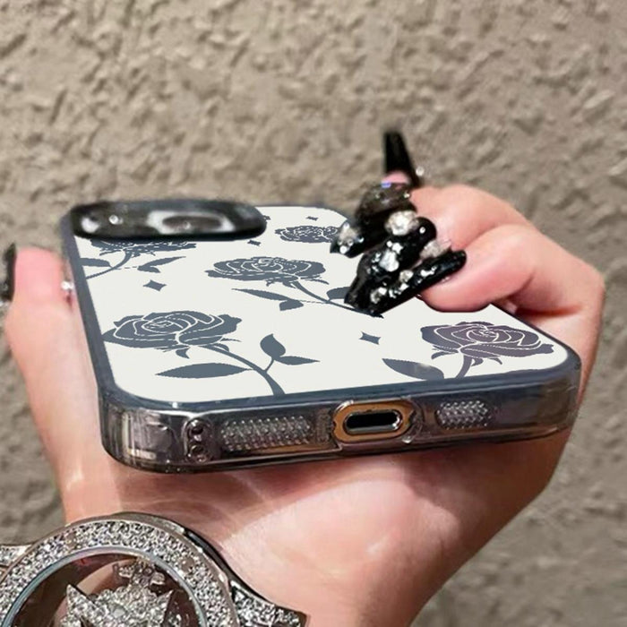 Hybrid Tpu Phone Case Silver Paint