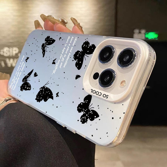 Hybrid Tpu Phone Case Silver Paint