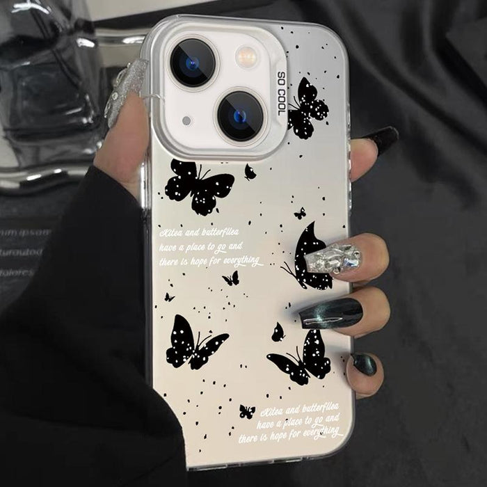 Hybrid Tpu Phone Case Silver Paint