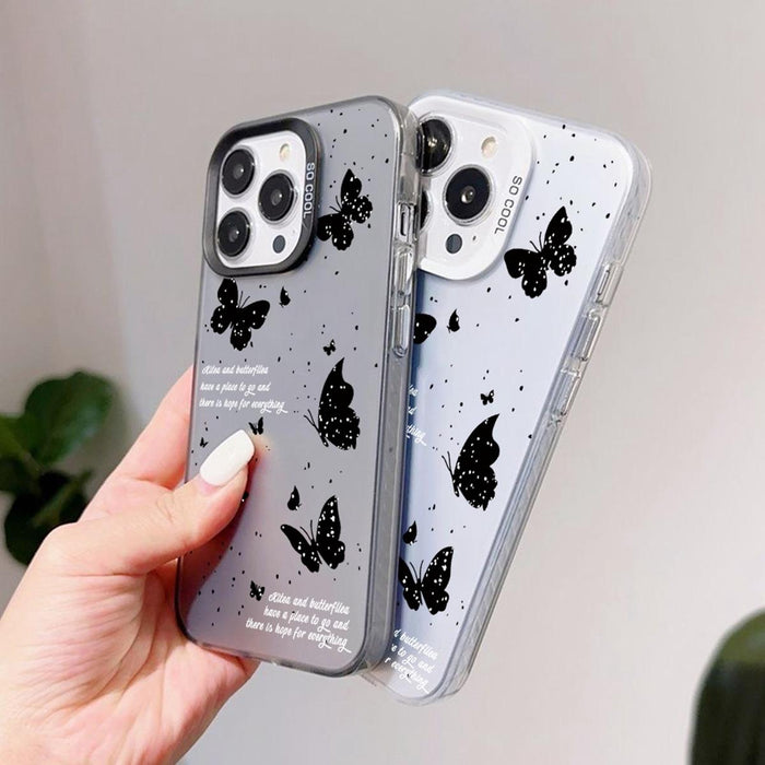 Hybrid Tpu Phone Case Silver Paint