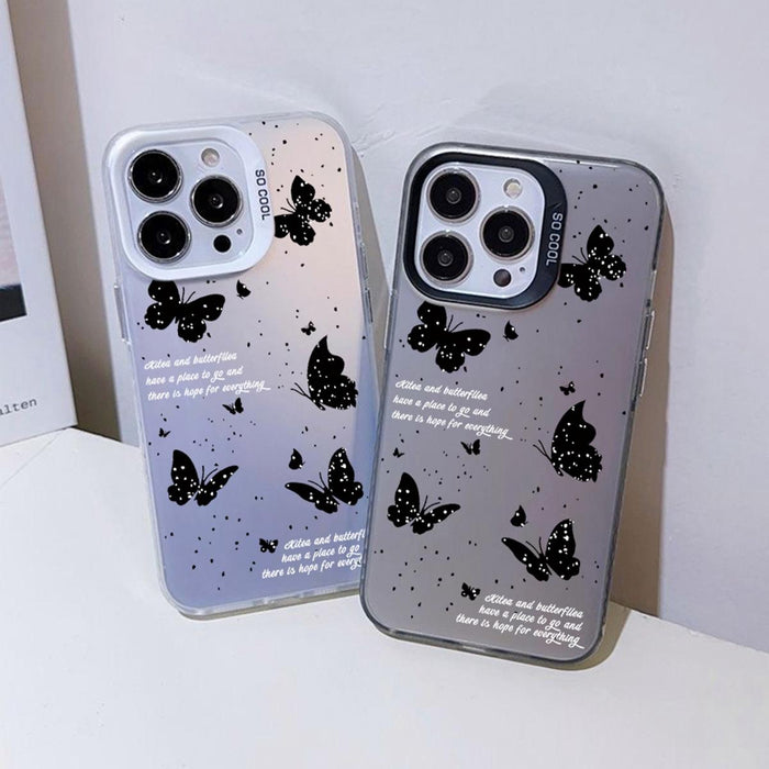 Hybrid Tpu Phone Case Silver Paint