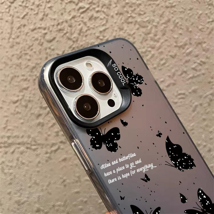 Hybrid Tpu Phone Case Silver Paint