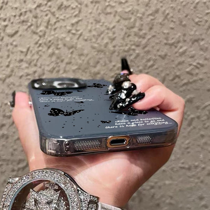 Hybrid Tpu Phone Case Silver Paint