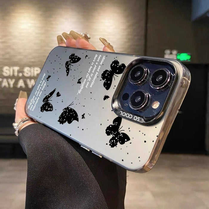 Hybrid Tpu Phone Case Silver Paint