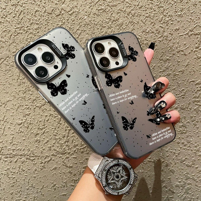 Hybrid Tpu Phone Case Silver Paint