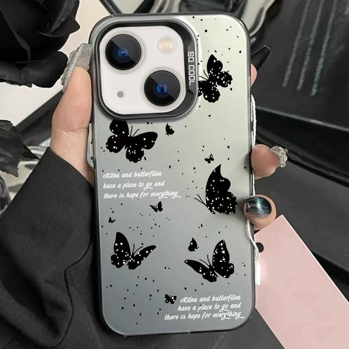 Hybrid Tpu Phone Case Silver Paint